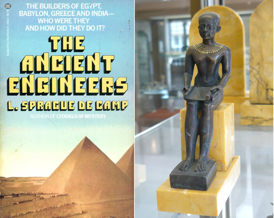 Ancient Egyptian Engineer Imhotep Khufu Magician Sprague de Camp Mystery